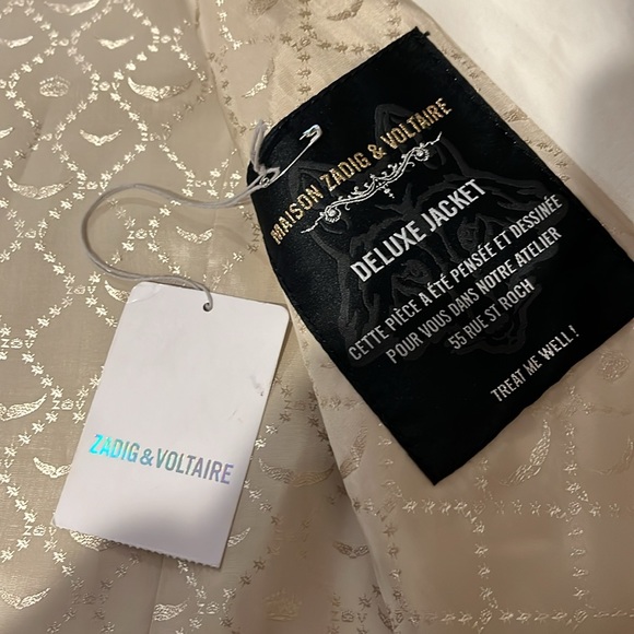 Zadig & Voltaire blazer NWT european size 38 - Picture 3 of 9